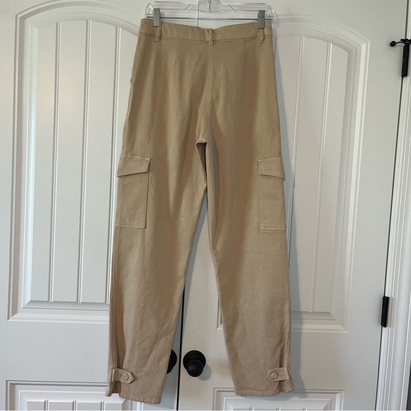 Aritzia Wilfred Free Modern Cargo Pant Size 4 Tan Relaxed - Picture 6 of 10